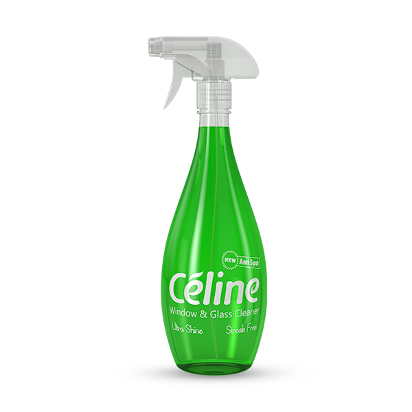 Green drop (alcohol) glass cleaner