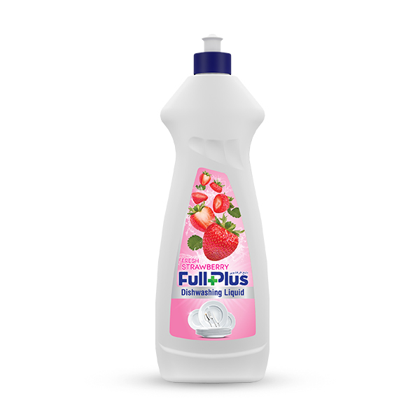 Dishwashing liquid 900 g with strawberry scent